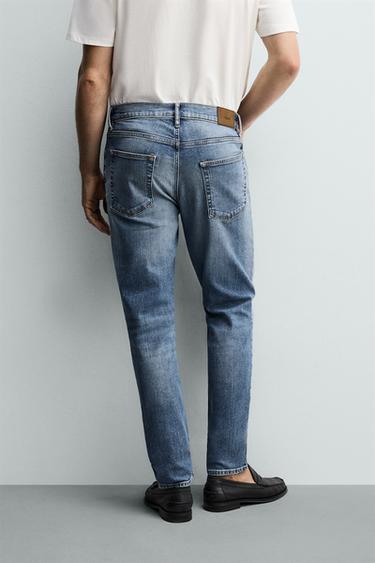 JEAN SLIM BASIQUE - Bleu de Zara - Image 2