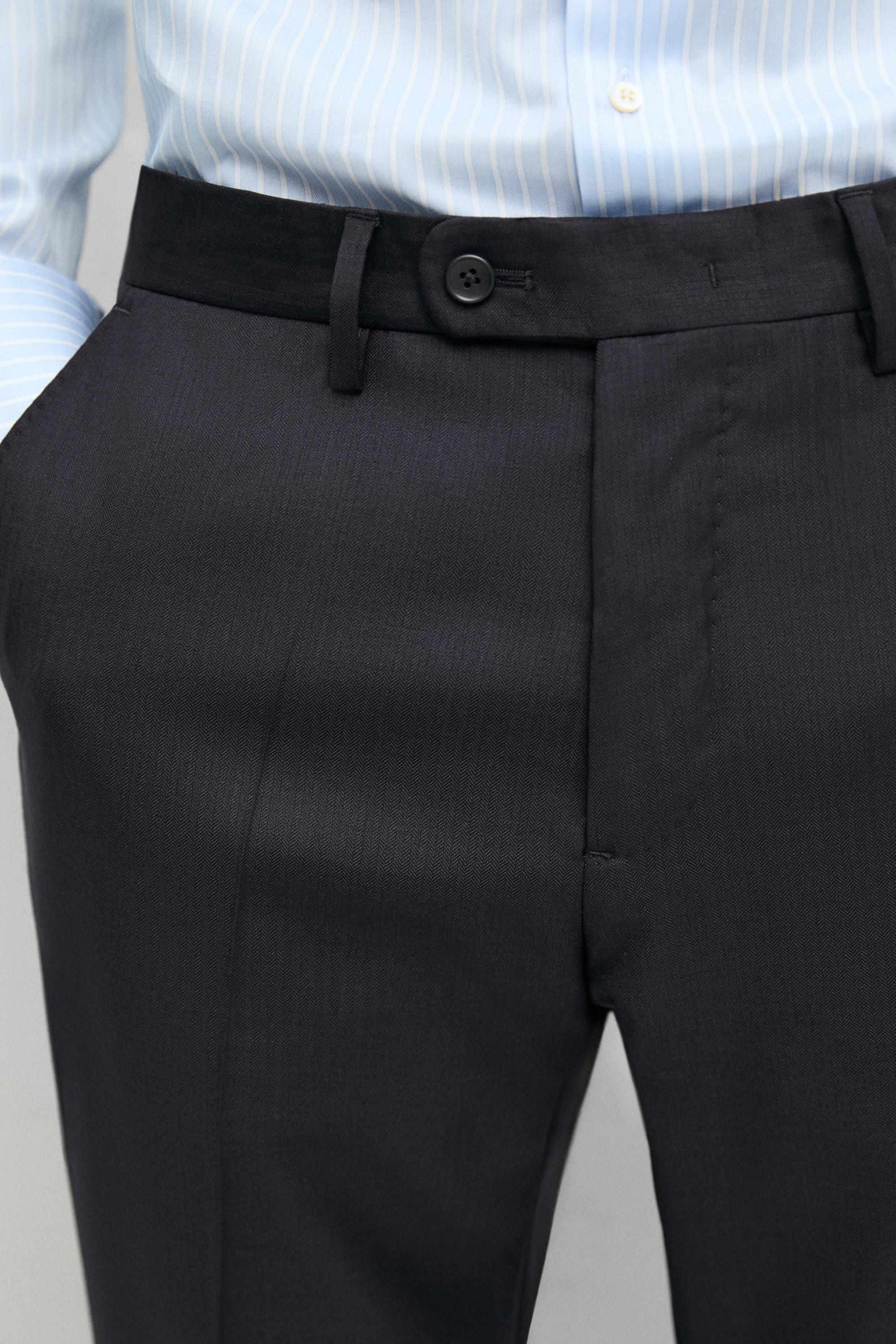 Pantalon costume laine froide