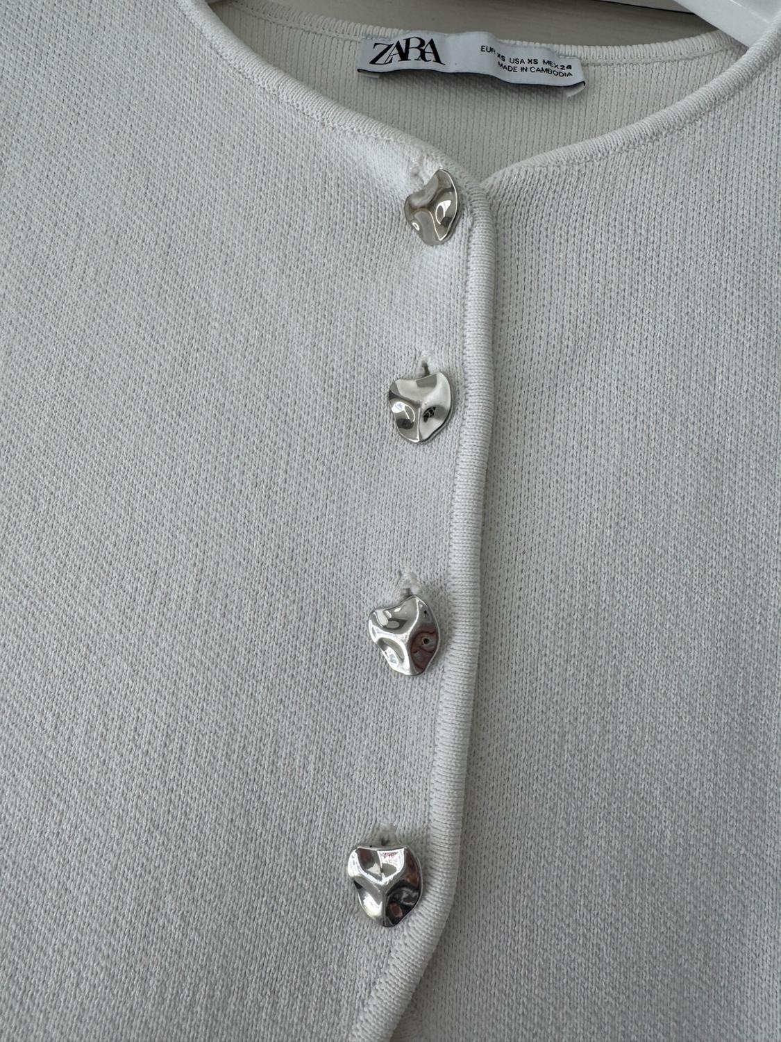 PLAIN KNIT CROP TOP - Image 3