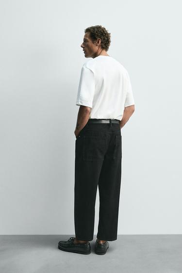 JEAN FUSELÉ LARGE - Noir de Zara - Image 2