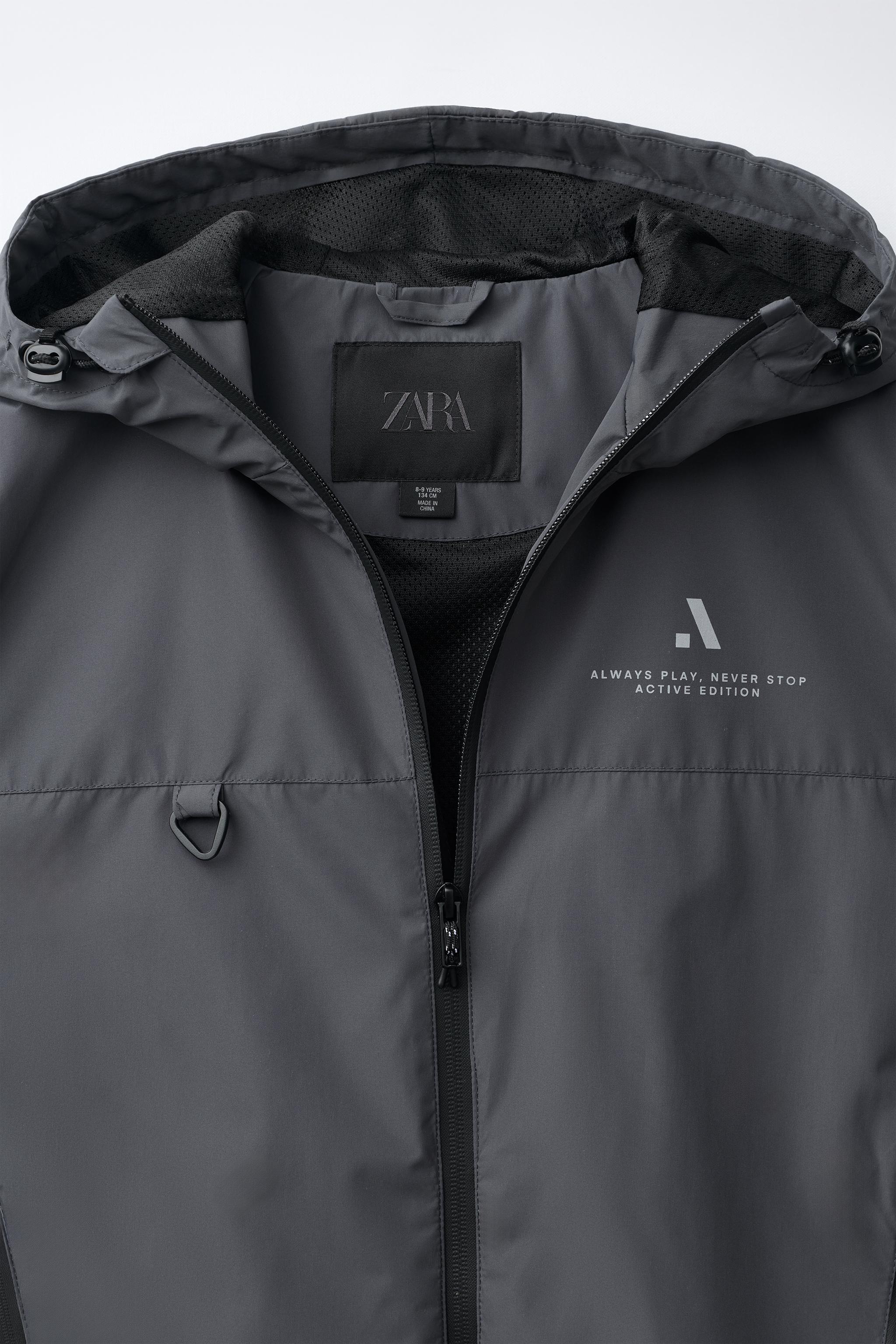 Детские куртки Zara LIGHTWEIGHT WATER-REPELLENT JACKET — фото 8