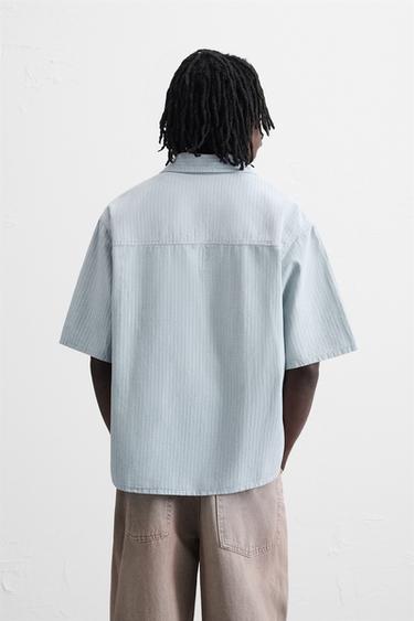 CHEMISE À RAYURES - Rayures de Zara - Image 2