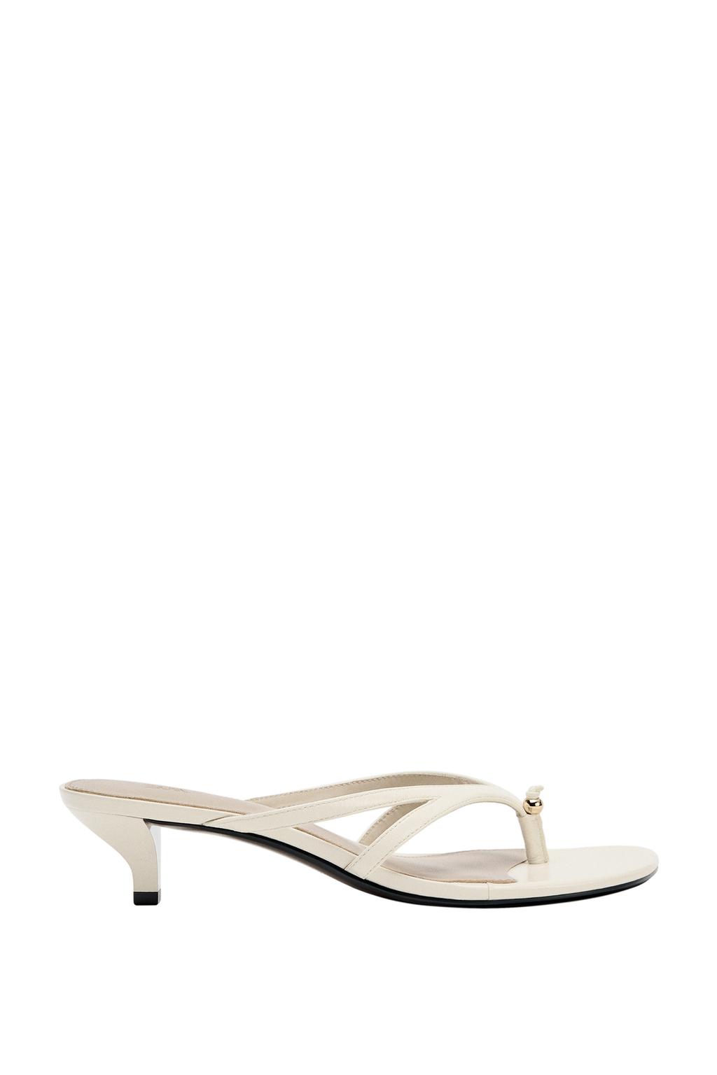 LEATHER SANDALS WITH DETAIL - image 4