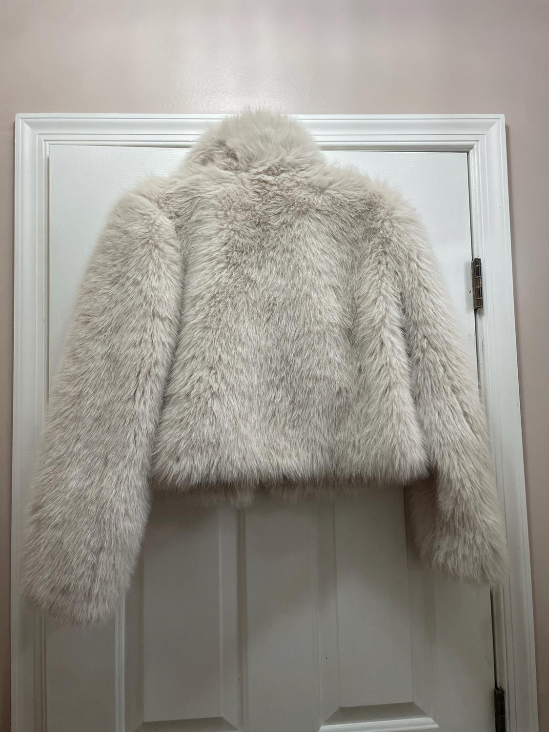 FAUX FUR SHORT COAT - Image 2