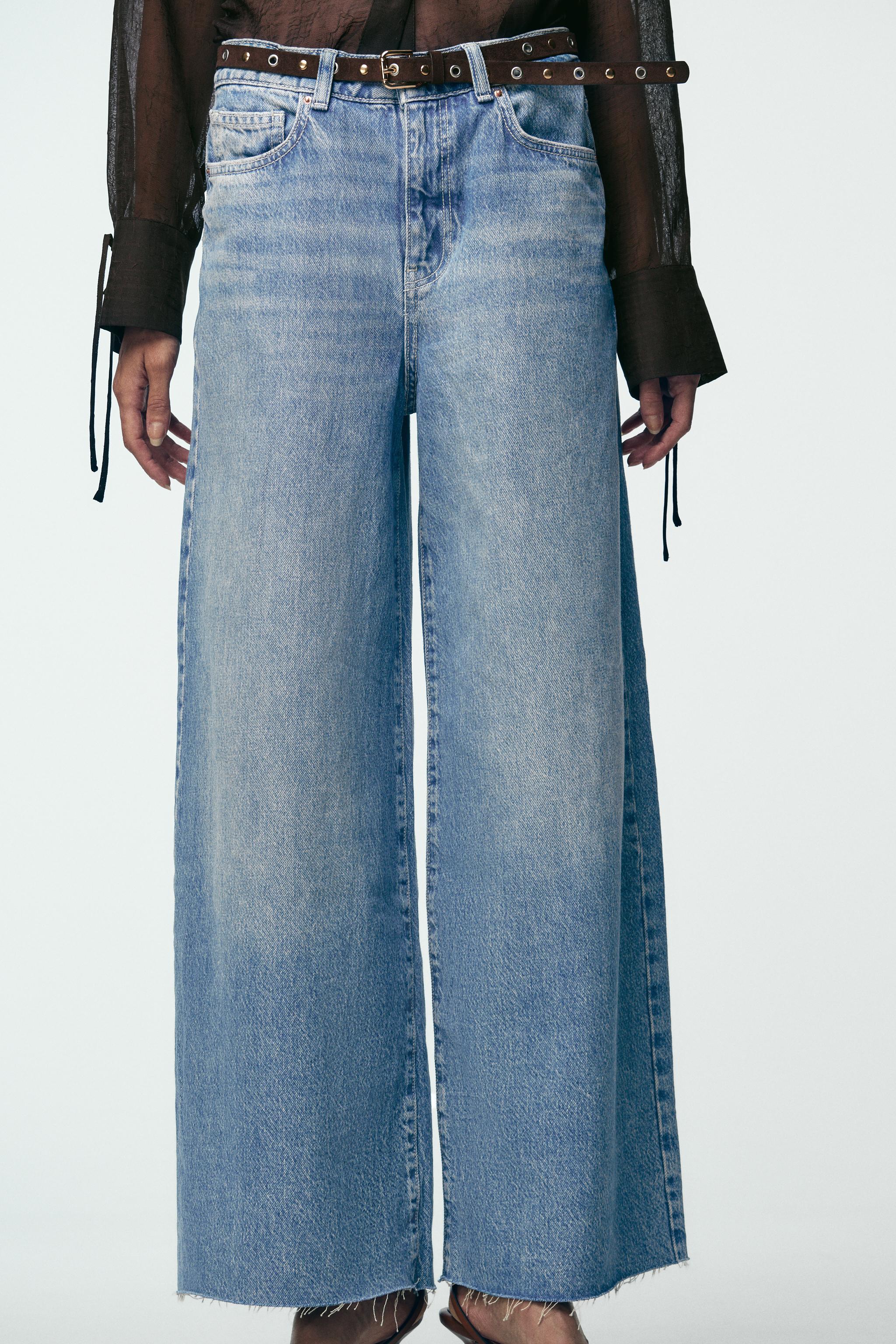 新品！STRAP WAIST W/LOWER7個  米軍放出品 ZARA DOUBLE PLEAT TROUSERS WITH BELT 🔖Mid-waist trousers