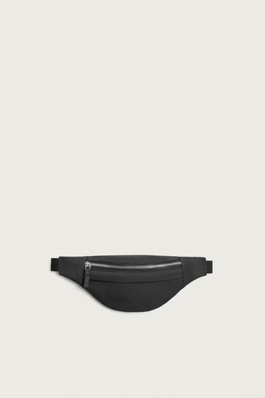 ПОЯСНАЯ СУМКА ИЗ ВЫСОКОТЕХНОЛОГИЧНОЙ ТКАНИ — Черный от Zara