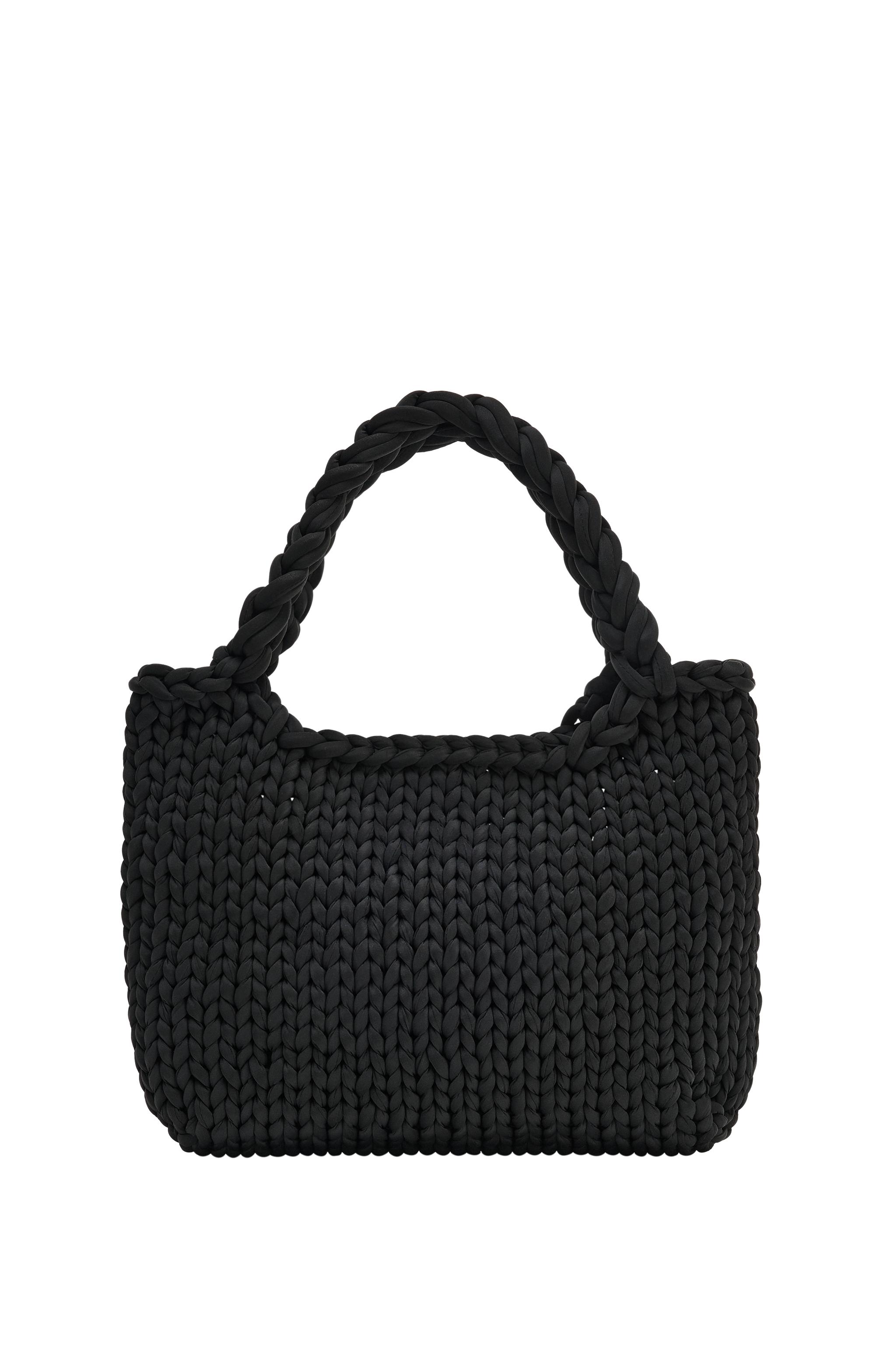 編み込みトートバッグ - ブラック | ZARA Japan / 日本
