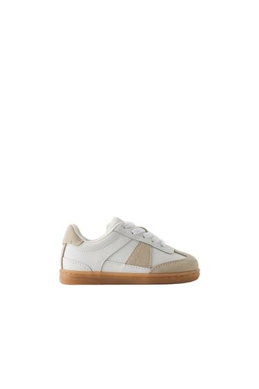SUEDE PLIMSOLLS - White by Zara