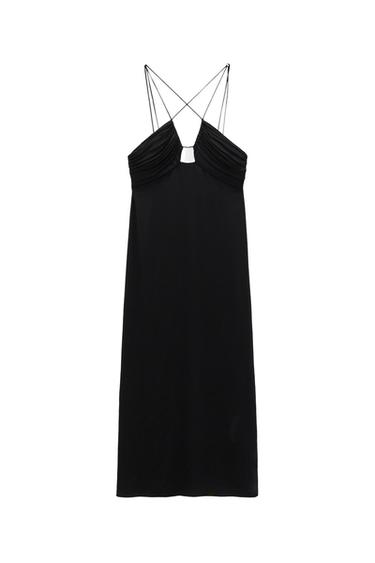 CROSSED STRAP DRESS