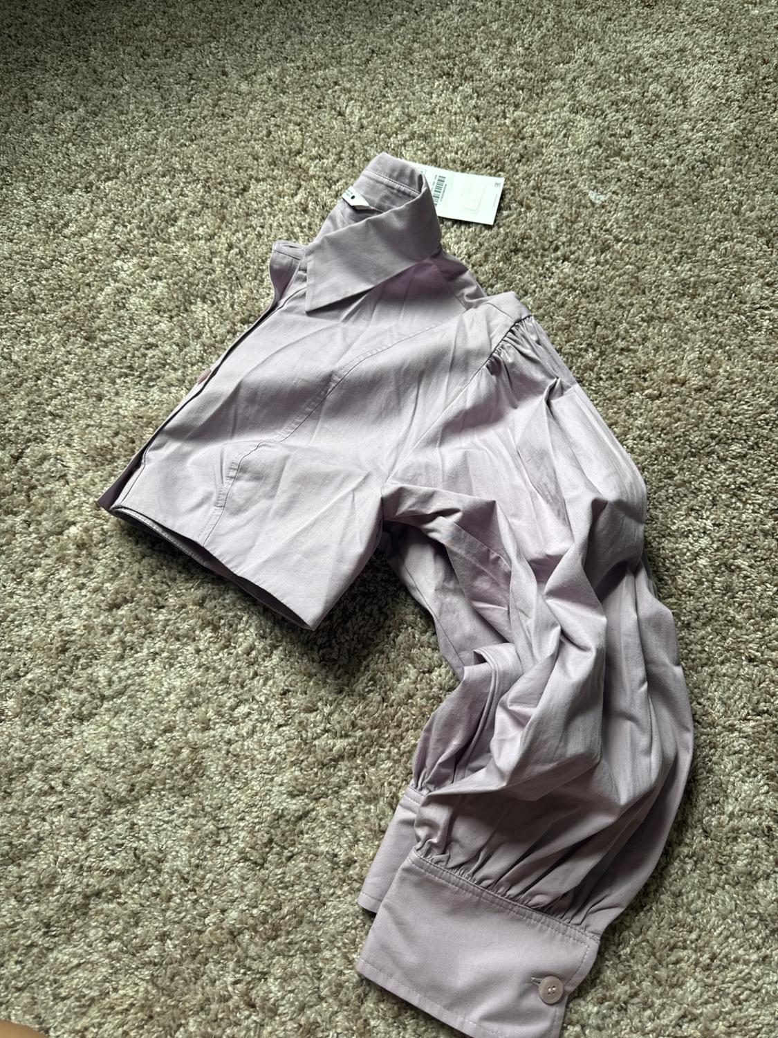 VOLUMINOUS POPLIN SHIRT - Image 3