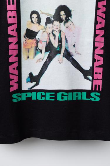 T-SHIRT PHOTO SPICE GIRLS © - Noir de Zara - Image 2