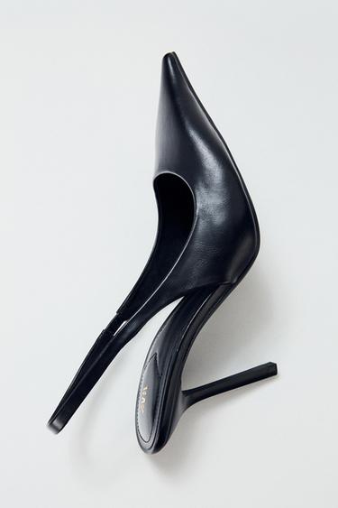 Zara SLINGBACK HEELS - Black