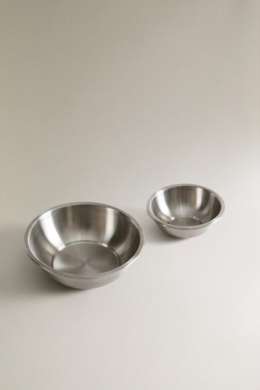 STEEL MIXING BOWL - Steel by Zara - Image 1