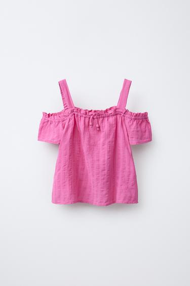 Zara Koyu fuşya - OMZU AÇIK TOP