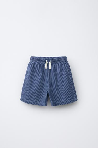BERMUDAS DENIM SOFT FLUIDO RAIA - Índigo de Zara