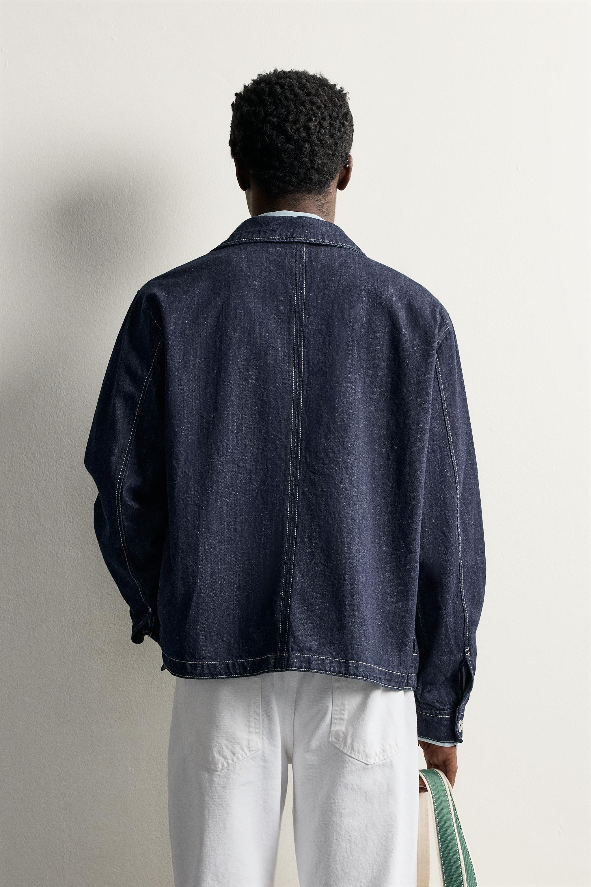 REGULAR FIT ZIP-UP OVERSHIRT