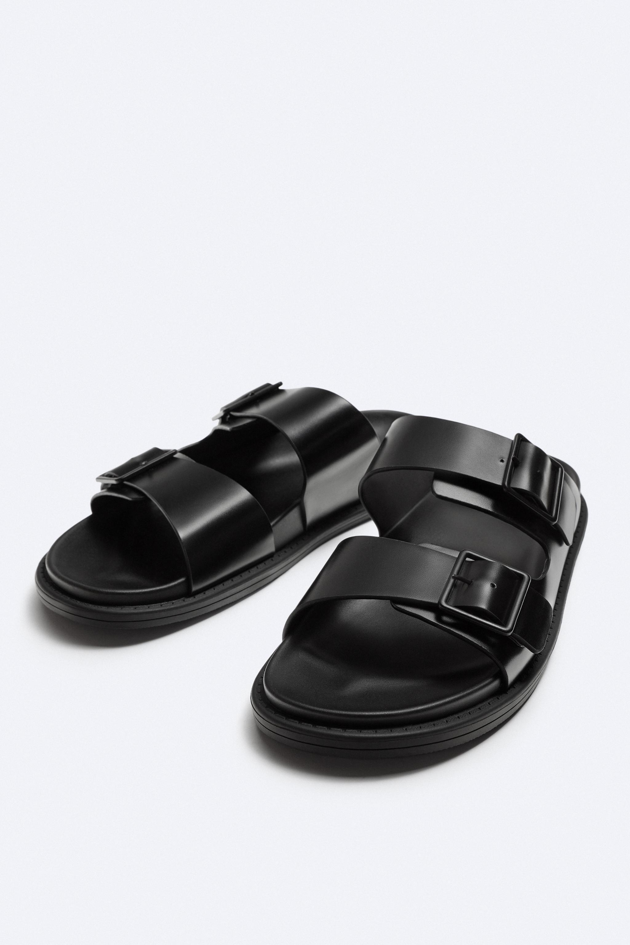 zara mens slippers