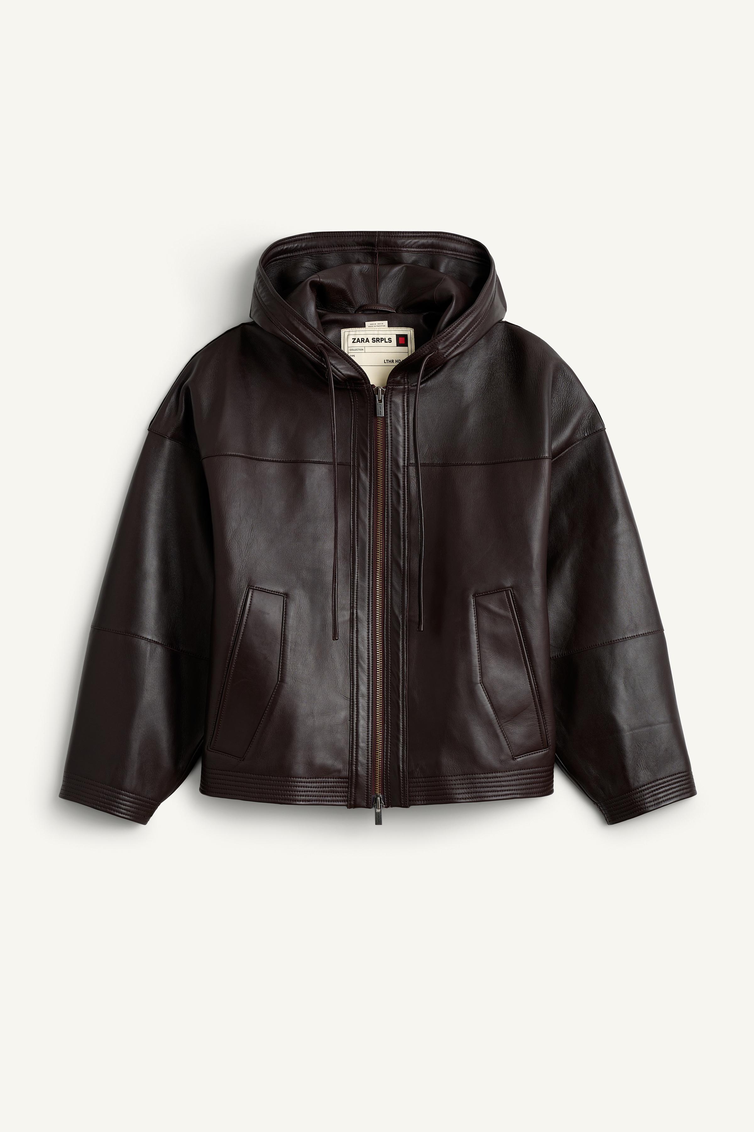 ZARA レザーポケットパーカ ZARA］ポケット付きテクニカルパーカ (ZARA/マウンテンパーカー) 1437