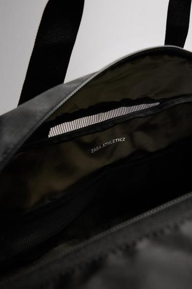 SPORTS DUFFLE BAG - Black by Zara - Image 4