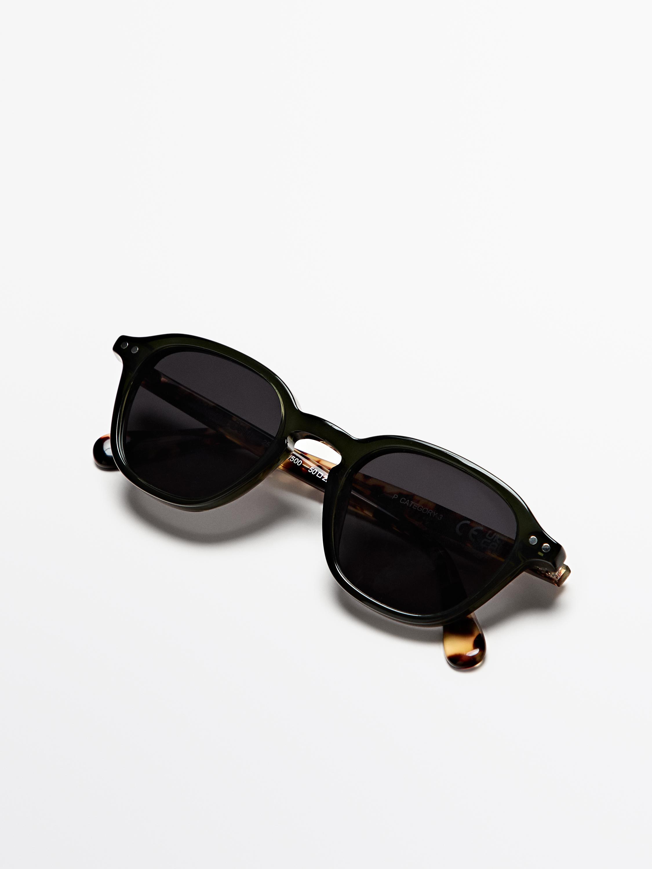 Lunettes de soleil rondes