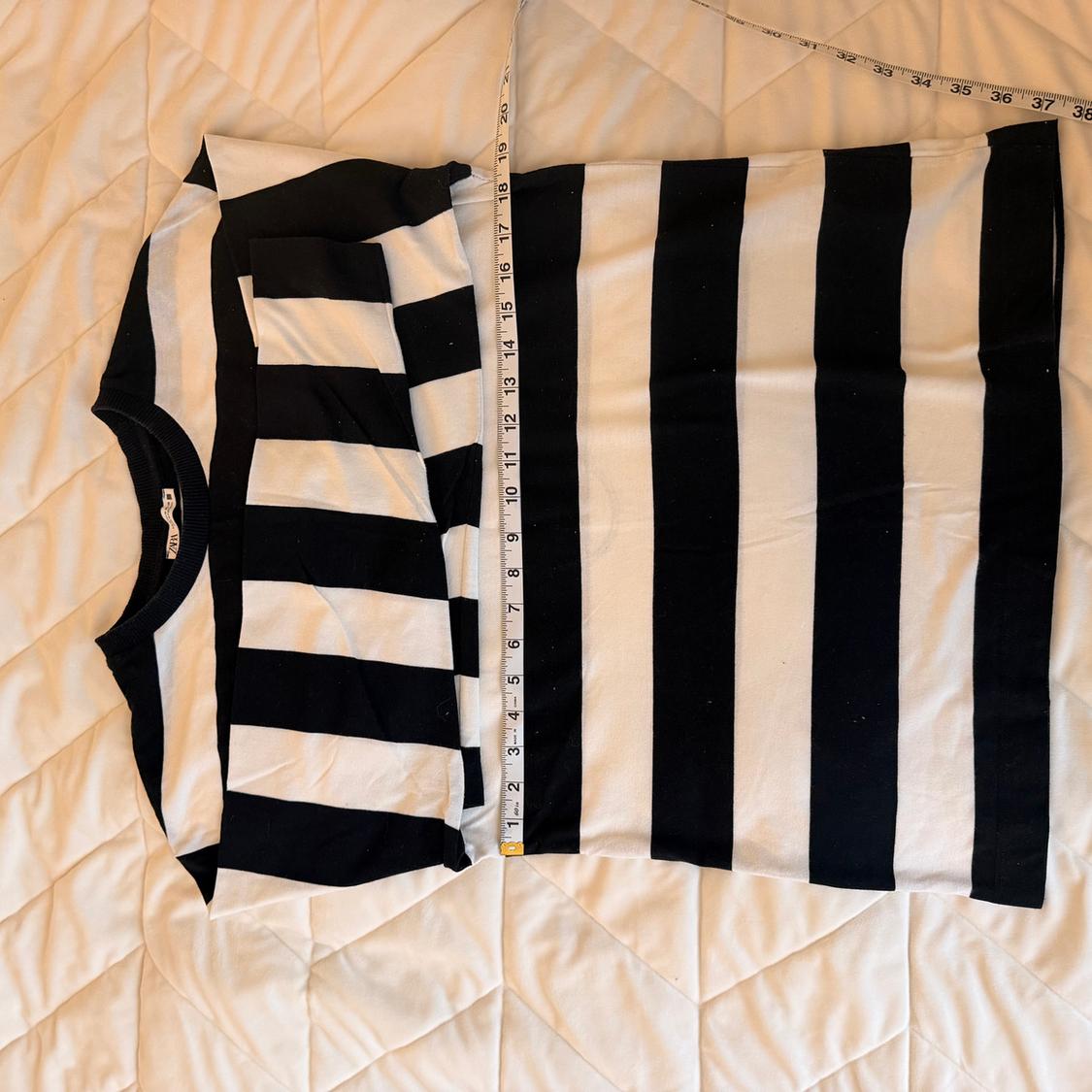 EMBROIDERED STRIPED T-SHIRT - Image 6