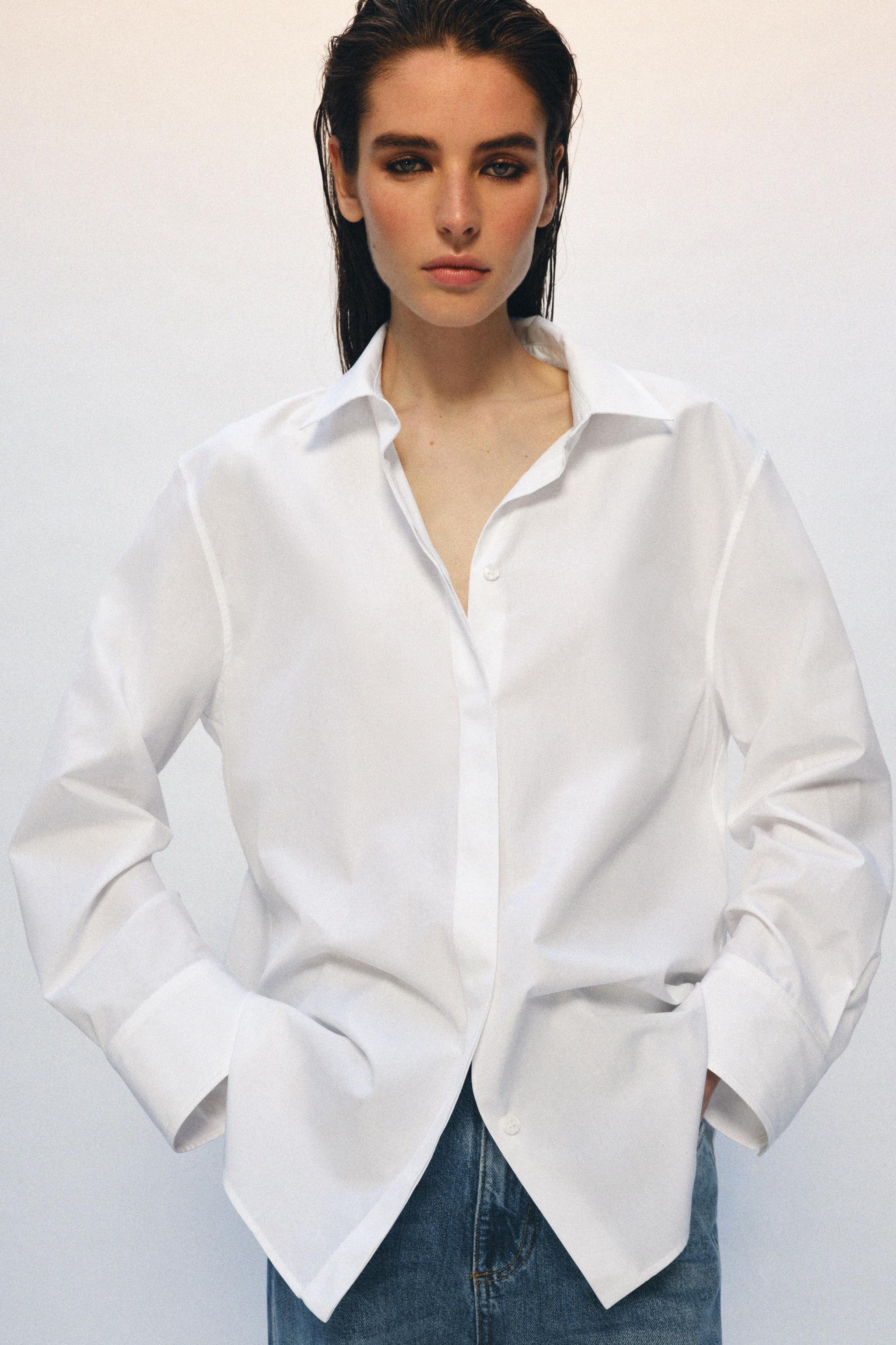 ZW COLLECTION POPLIN SHIRT