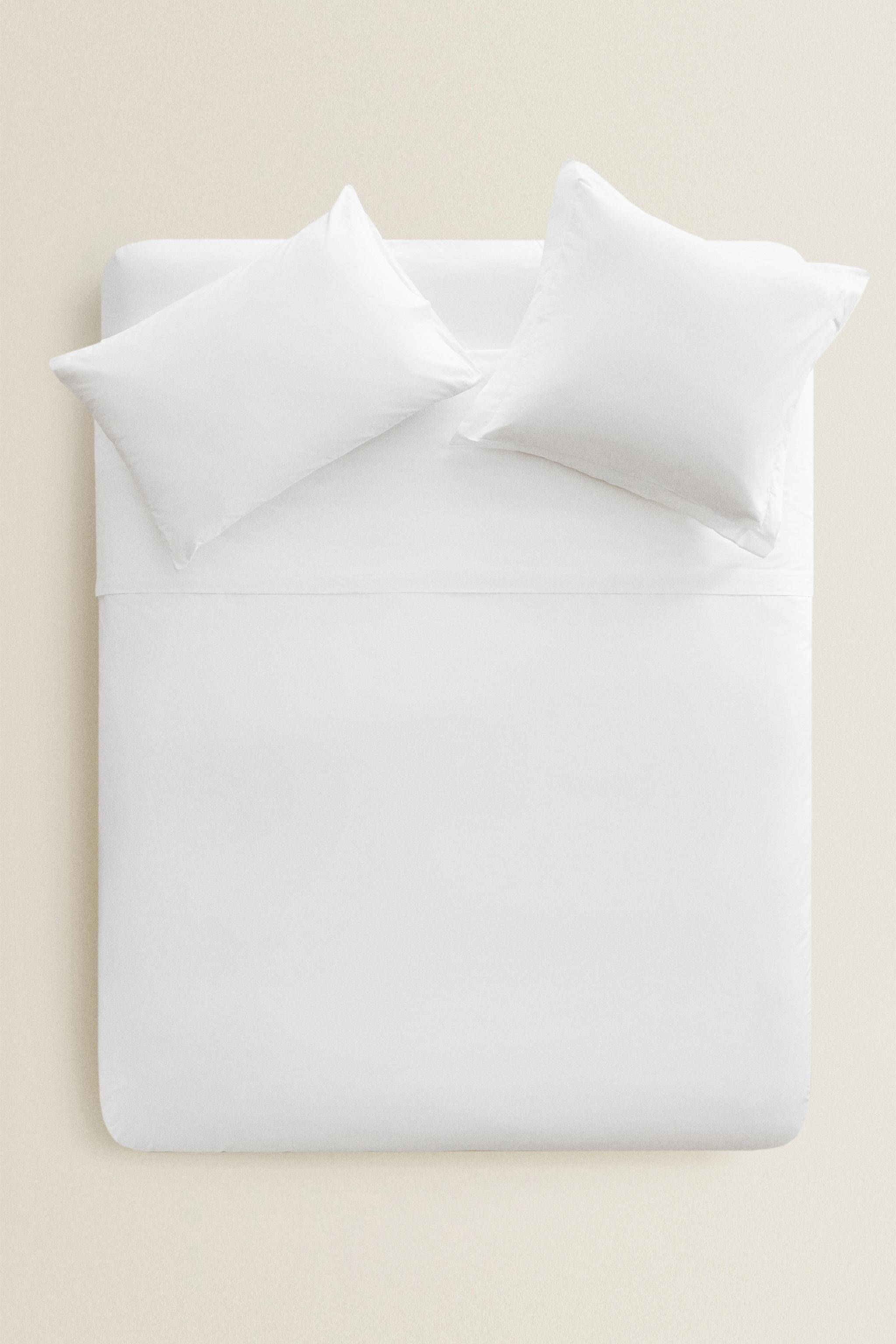 PERCALE COTTON DUVET COVER (500 THREAD COUNT)