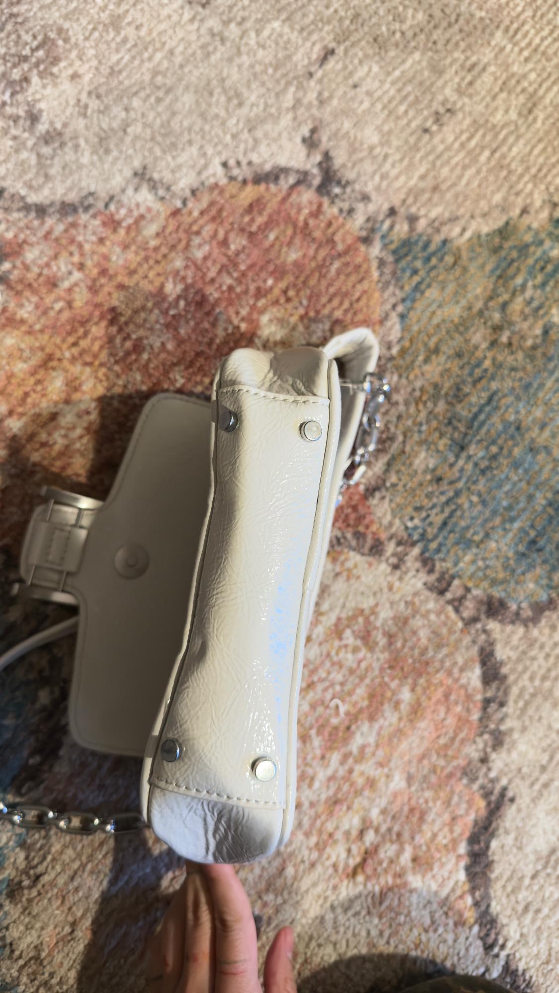QUILTED BUCKLE CROSSBODY BAG - Image 5