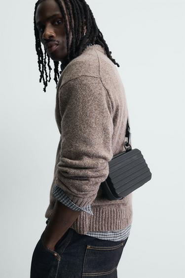 RIGID CROSSBODY BAG - Black by Zara - Image 2