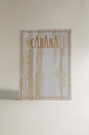 ČASOPIS CABANA N25 (ANGLICKY) - Béžová od Zara