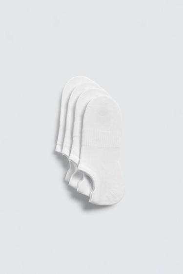 CALCETINES PINKY PACK 4 - Blanco de Zara