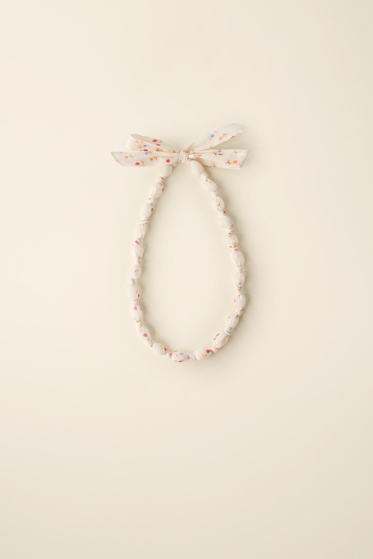 WOVEN TIE NECKLACE CREATED BY CARAMEL LONDON X ZARA — Multicolored