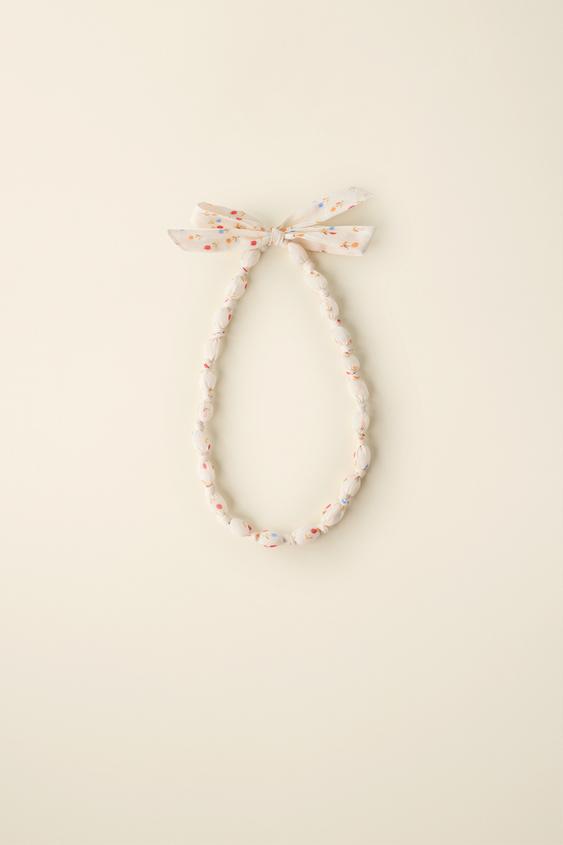 WOVEN TIE NECKLACE CREATED BY CARAMEL LONDON X ZARA - Multicoloured by Zara - Image 0