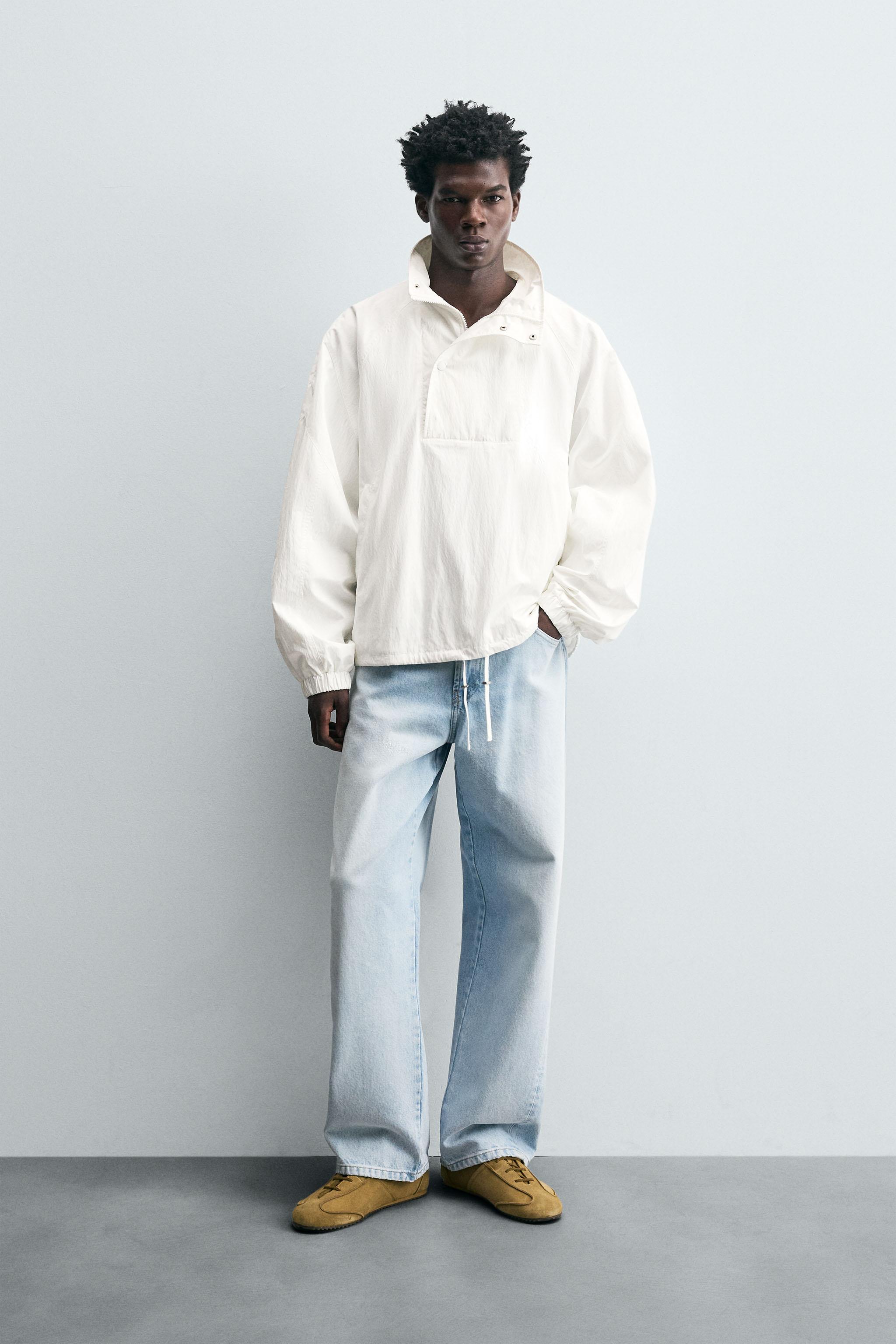 LIMITED EDITION TECHNICAL ANORAK JACKET - Oyster-white