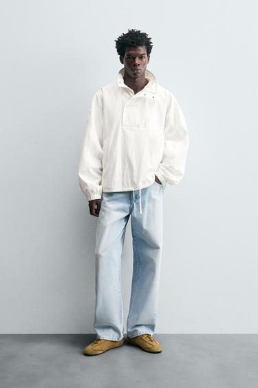 LIMITED EDITION TECHNICAL ANORAK JACKET - Oyster-white by Zara - Image 0