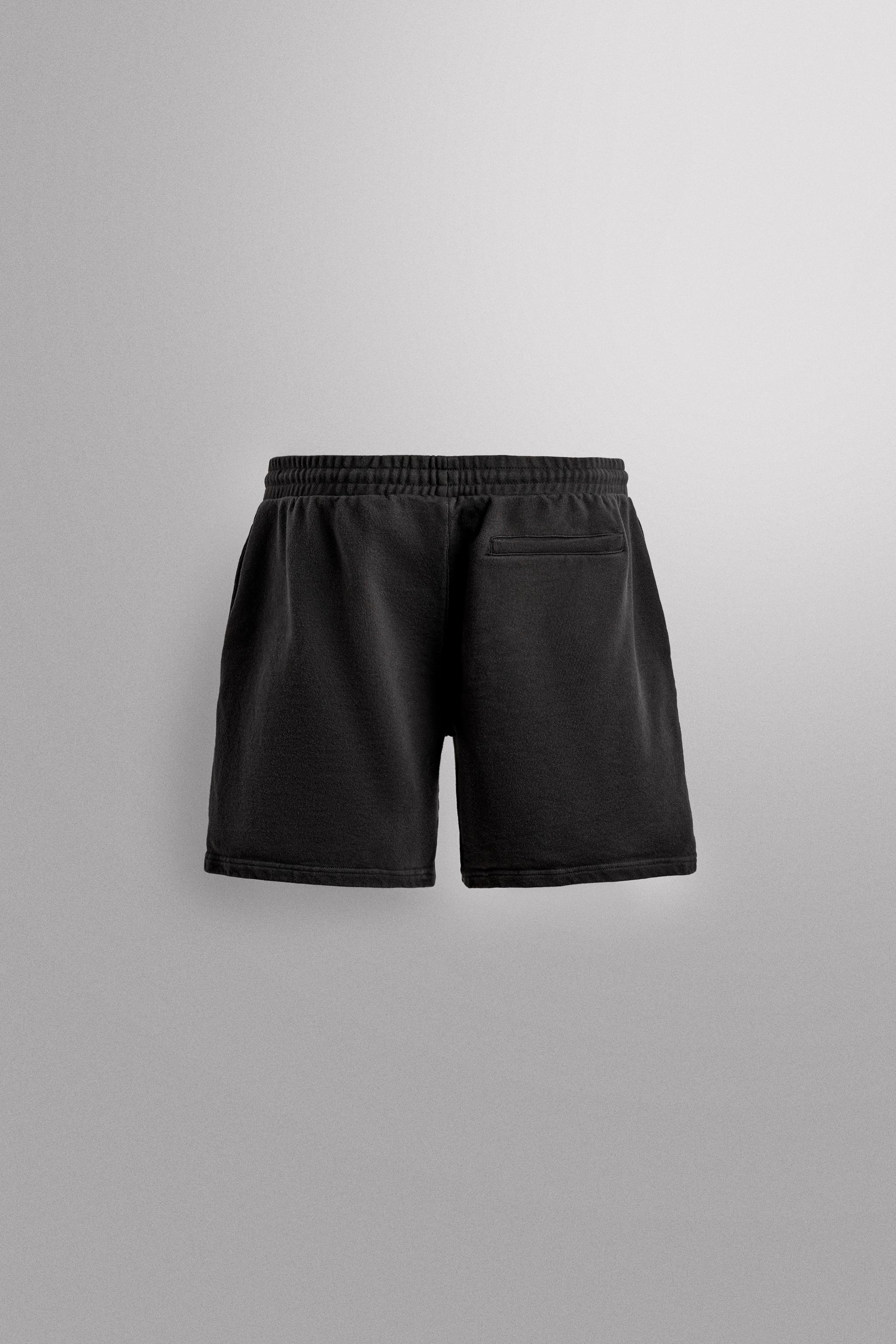JOGGER SHORTS - Burgundy | ZARA United States