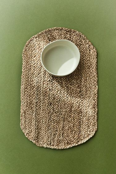 Zara JUTE PET AREA RUG - Light beige