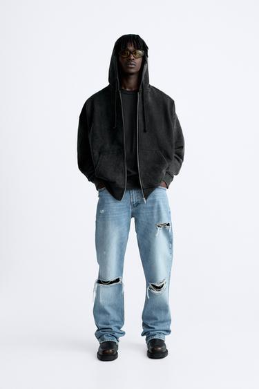 UNNIQQAN HUDI - Toʻq antratsit tusli Zara tomonidan - Tasvir 0