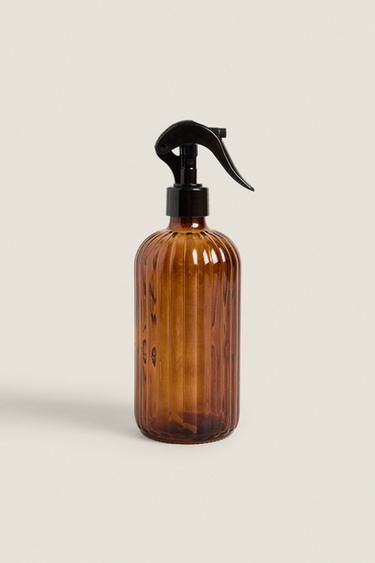 (500 ML) REFILLABLE GLASS SPRAY BOTTLE - Beige by Zara