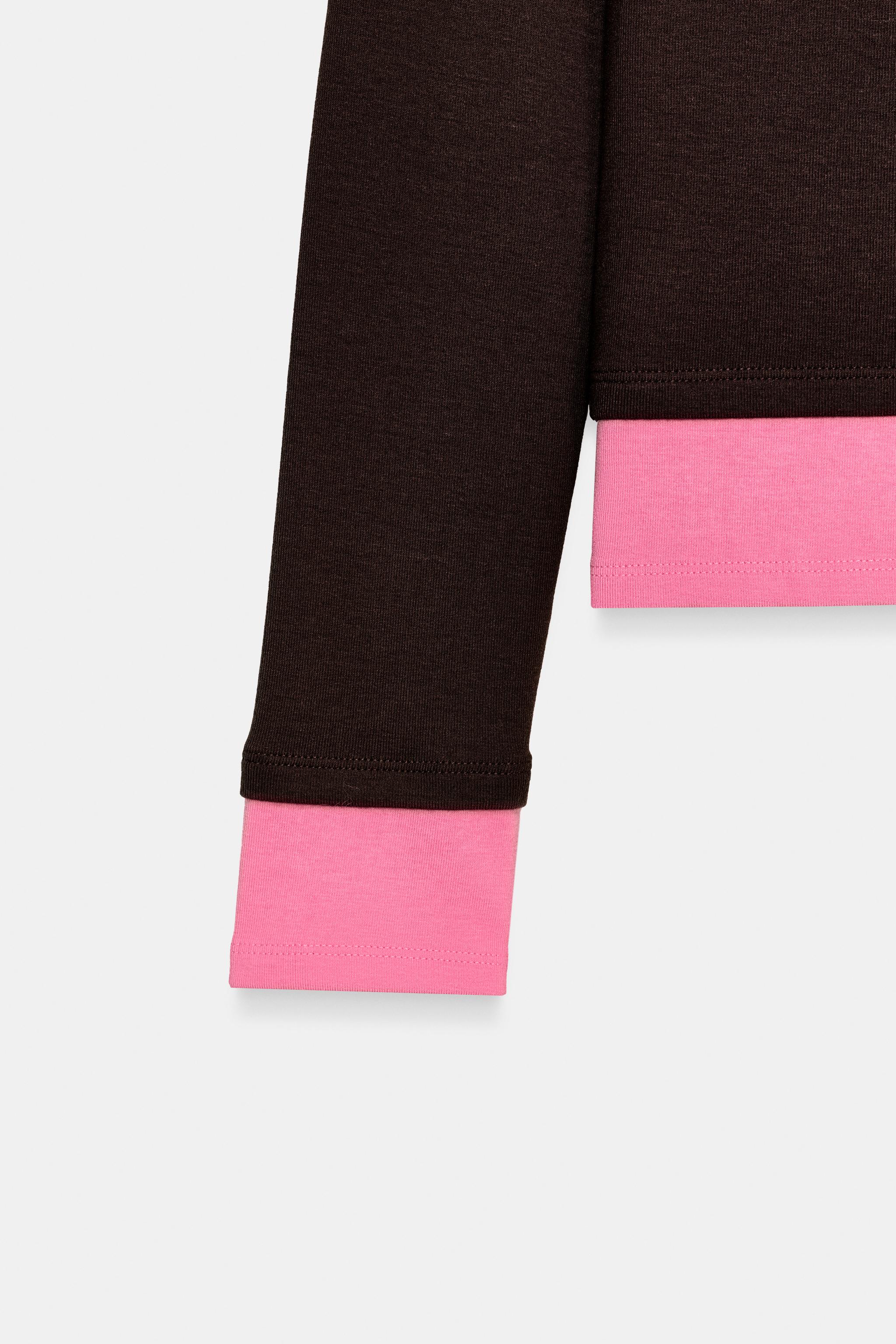 DOUBLE CONTRAST T-SHIRT