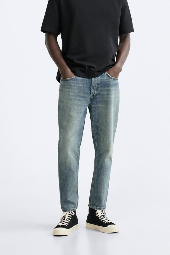 Zara Men Basic slim fit jeans 5575/385/800 (38 EU): Buy Online at Best  Price in UAE 