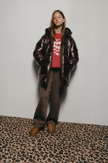 LANG TECHNISCH DONSJACK 50% VEREN EN 50% DONS - Bruin van Zara