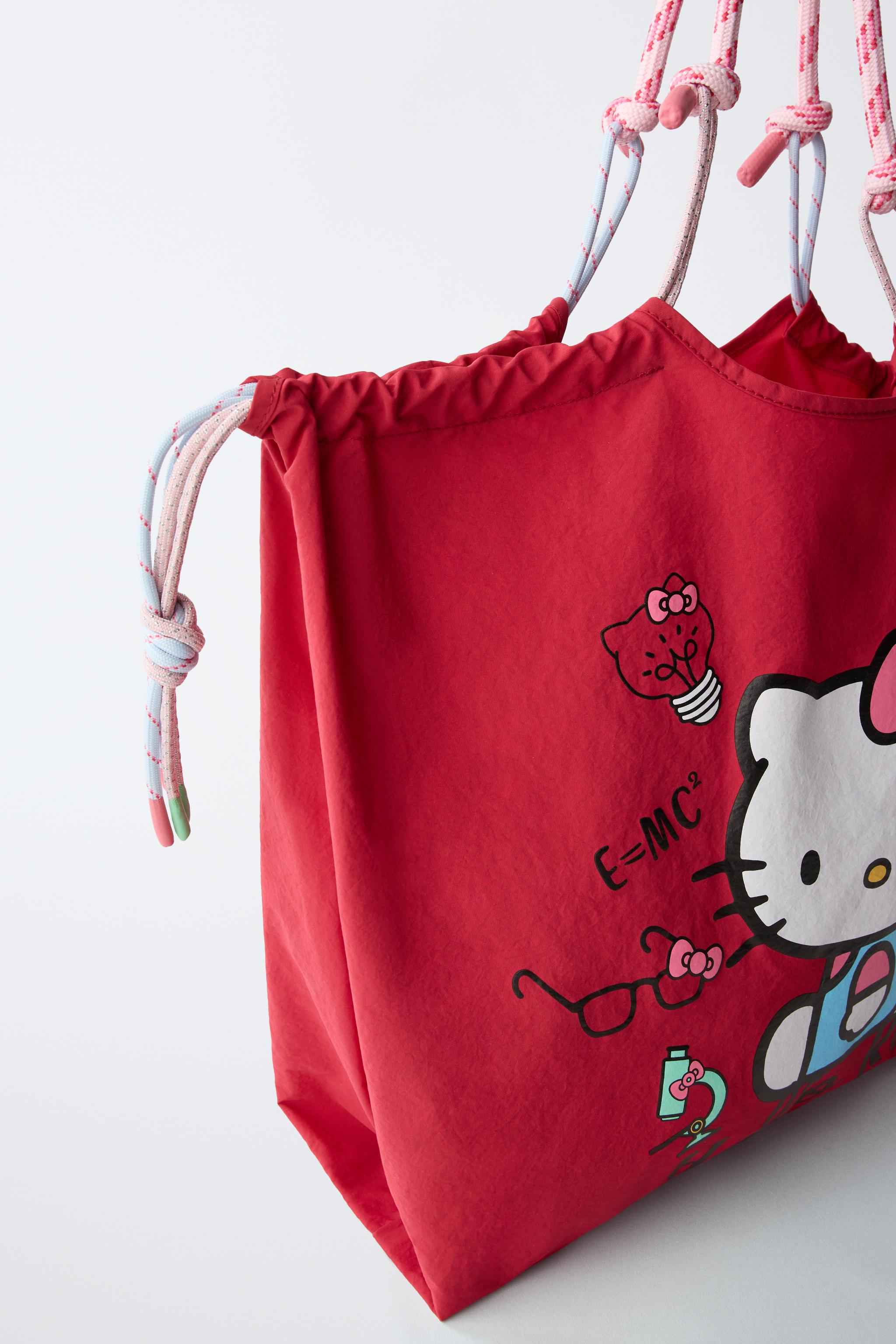 SHOPPER HELLO KITTY © SANRIO - レッド | ZARA Japan / 日本