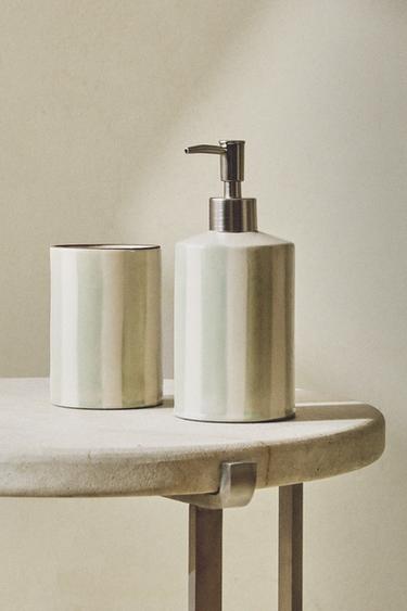 Zara STRIPED CERAMIC BATH SET - 140