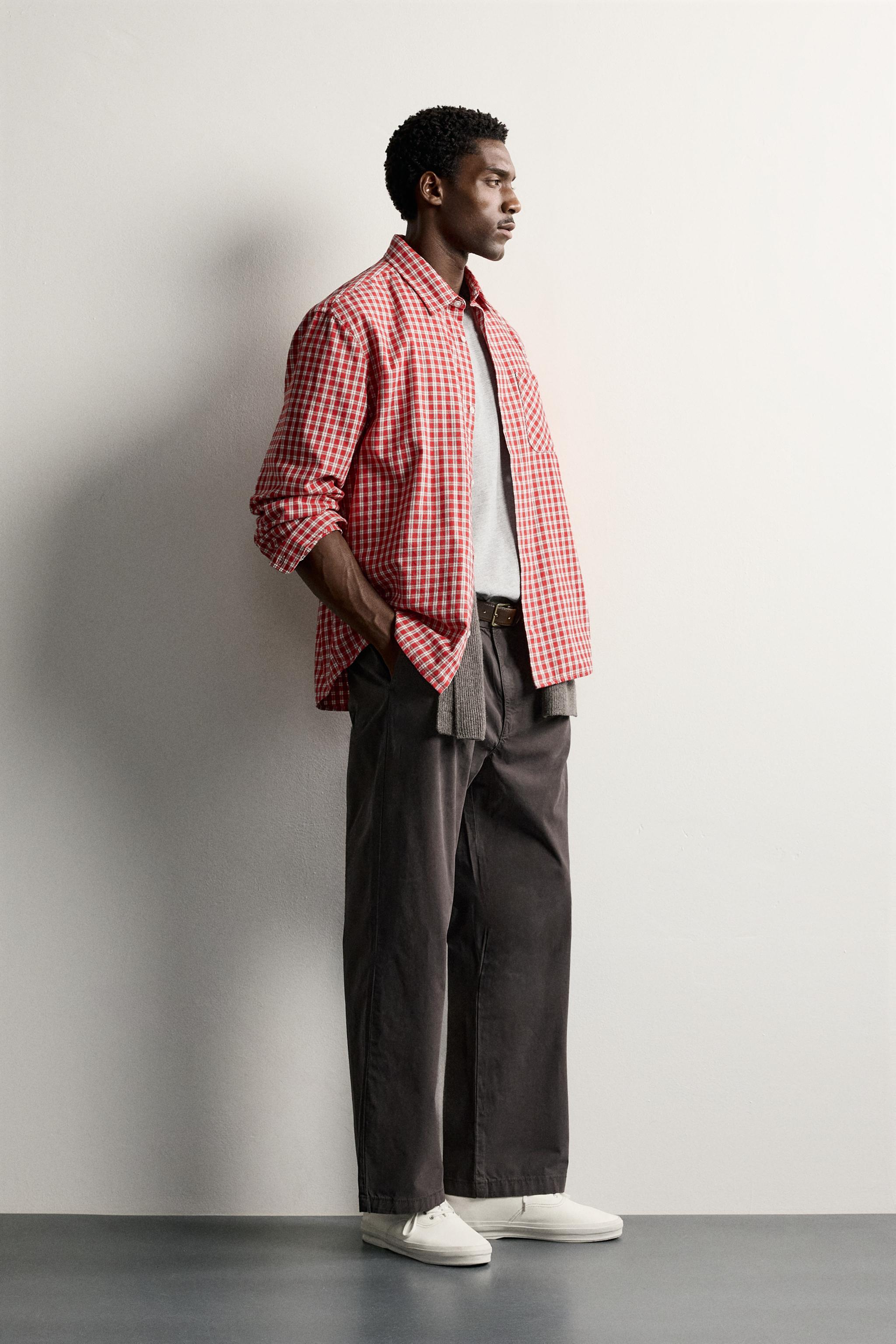 PANTALON CHINO RELAXED FIT PLIS