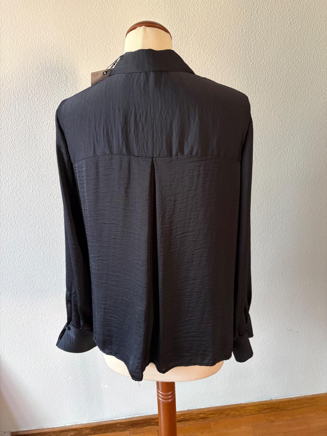 SATIN SHIRT WITH VENT - Image 3