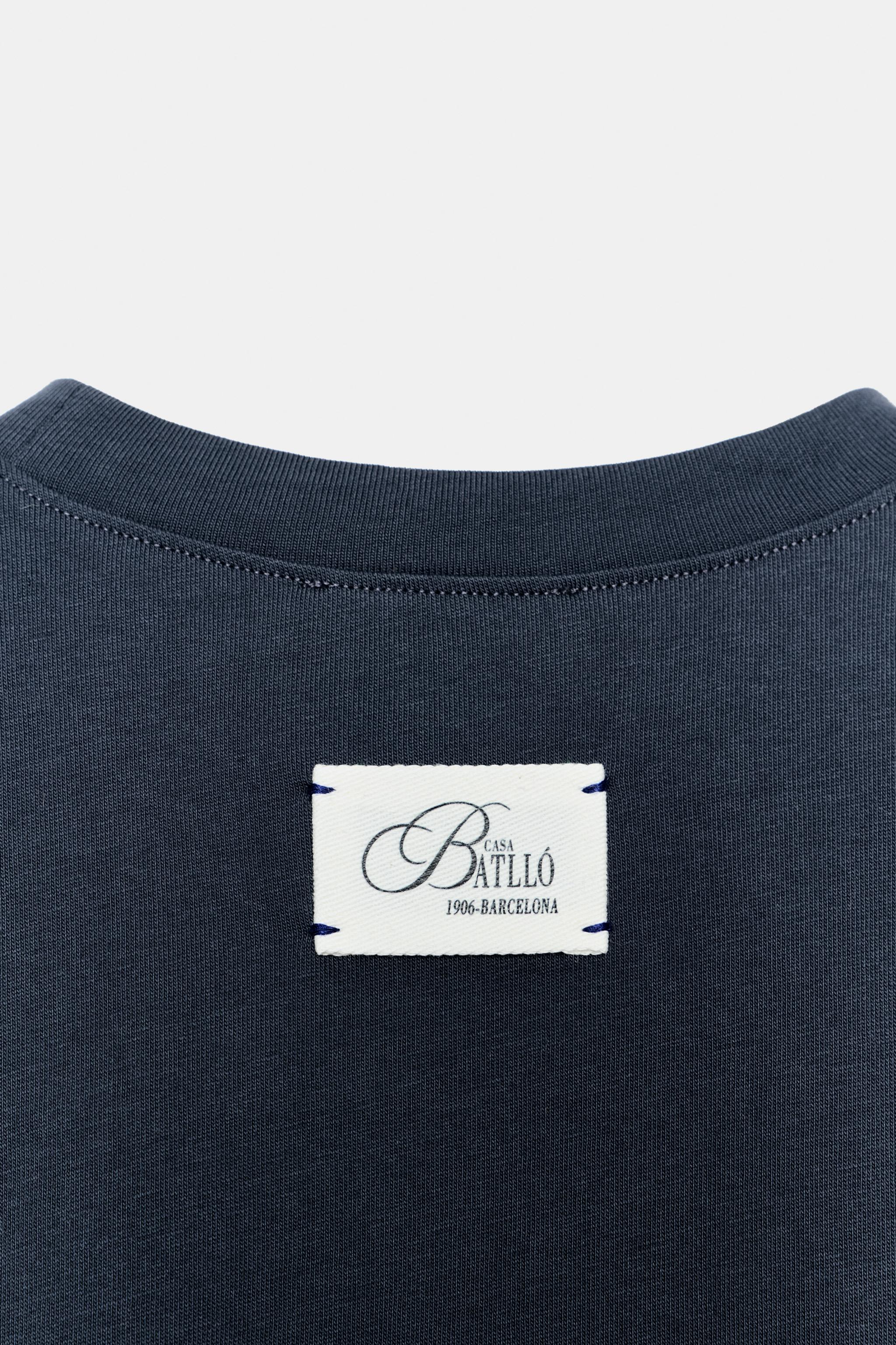©CASA BATLLÓ BASKILI T-SHIRT - Görsel 9