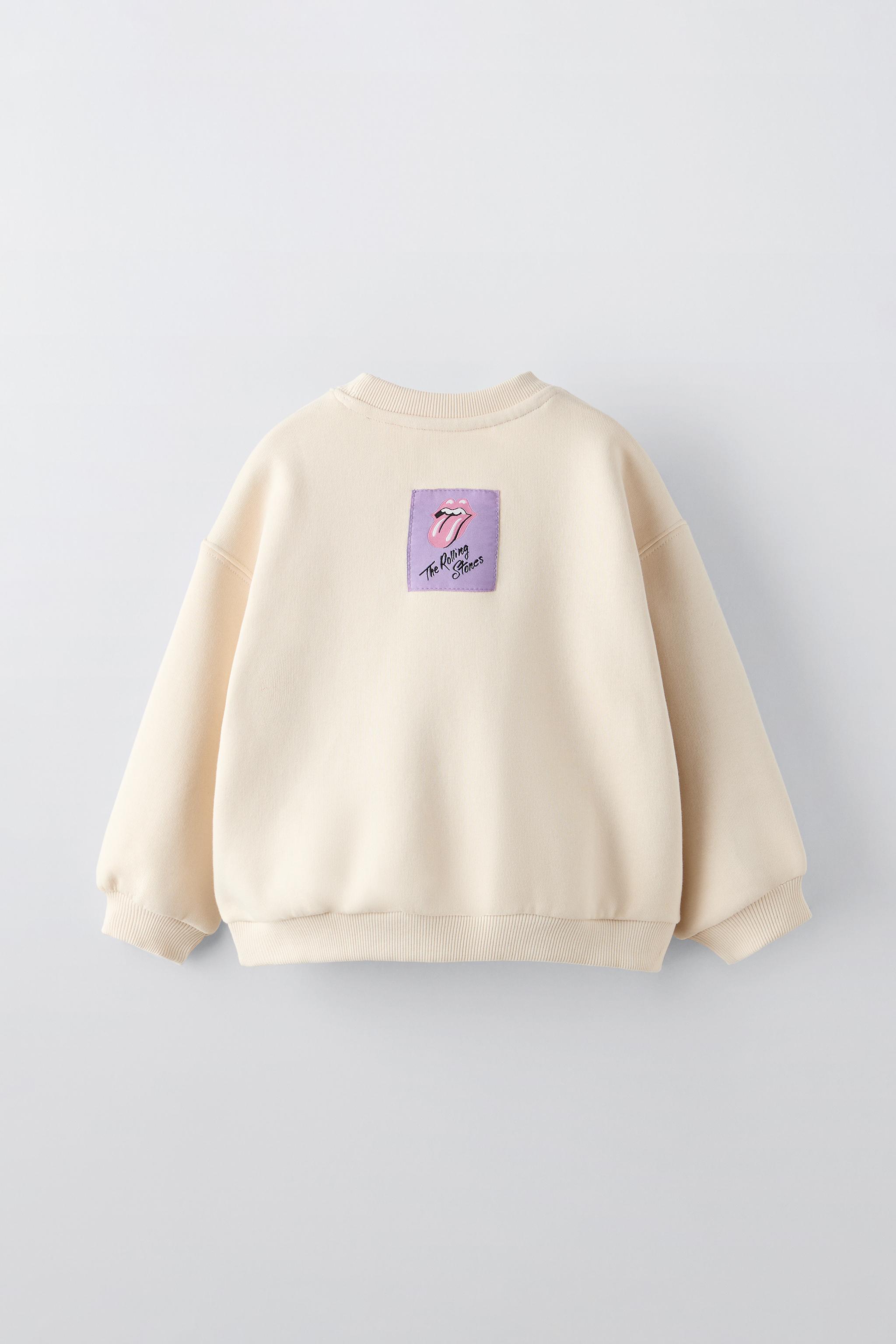 Blonde sweatshirt zara best sale