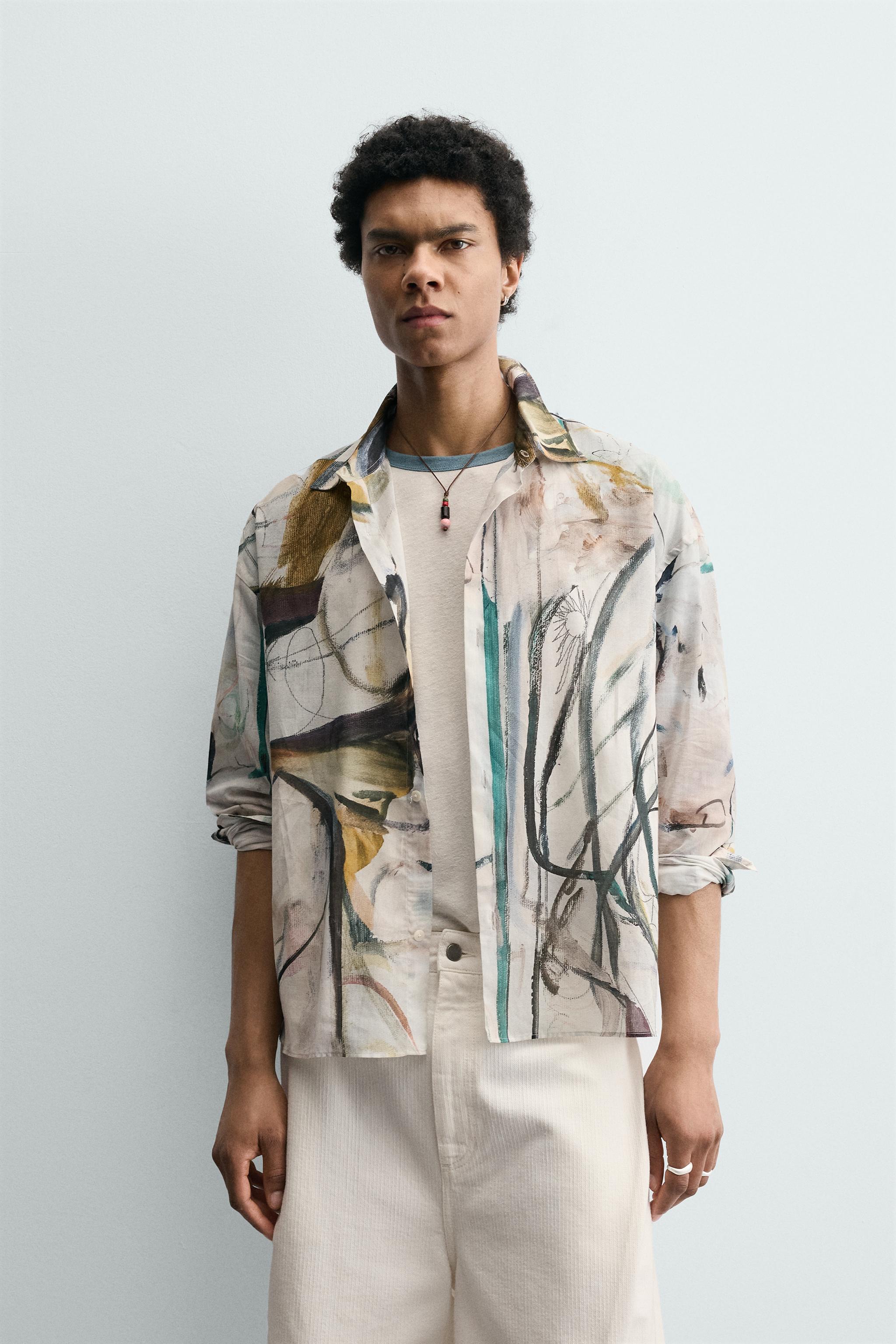 CAMISA ESTAMPAS COMBINADAS SAMUEL DE SABOIA X ZARA - Multicolor