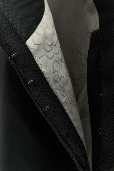 BLAZER AJUSTÉE ZW COLLECTION LIMITED EDITION - Noir de Zara - Image 4